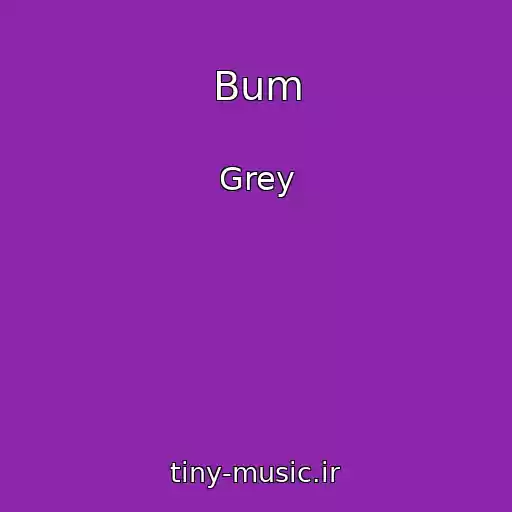 کاور آهنگ Bum از Grey