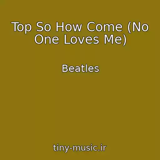 کاور آهنگ Top So How Come (No One Loves Me) از Beatles