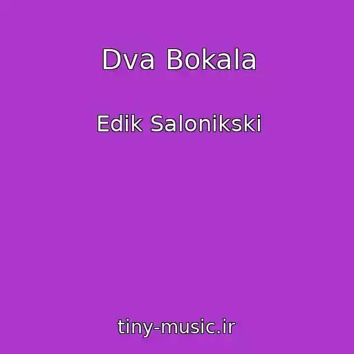 کاور آهنگ Dva Bokala از Edik Salonikski