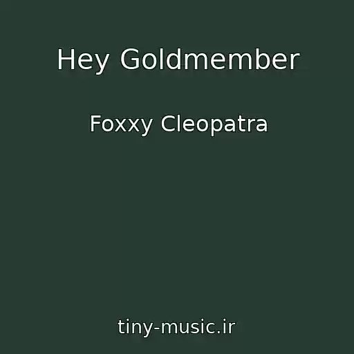 کاور آهنگ Hey Goldmember از Foxxy Cleopatra