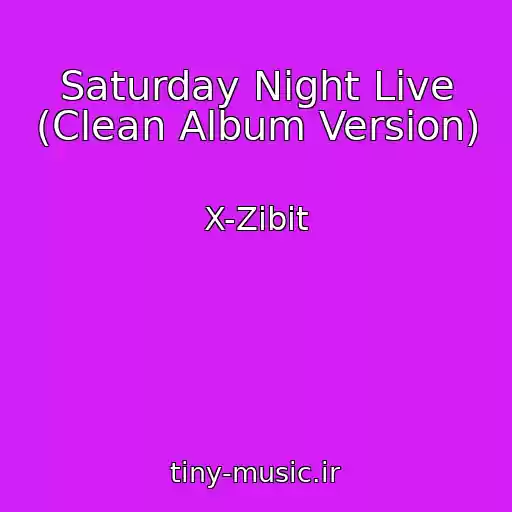 کاور آهنگ Saturday Night Live (Clean Album Version) از X-Zibit
