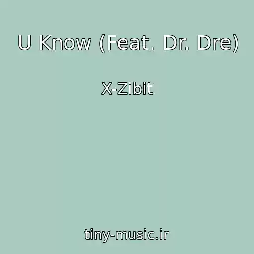 کاور آهنگ U Know (Feat. Dr. Dre) از X-Zibit
