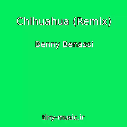 کاور آهنگ Chihuahua (Remix) از Benny Benassi
