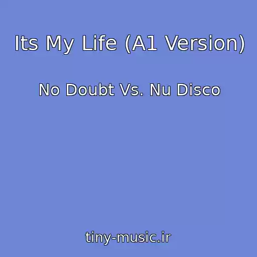 کاور آهنگ Its My Life (A1 Version) از No Doubt Vs. Nu Disco