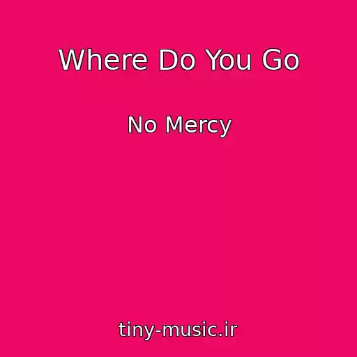 کاور آهنگ Where Do You Go از No Mercy