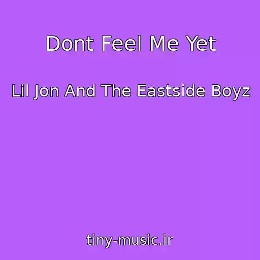 کاور آهنگ Dont Feel Me Yet از Lil Jon And The Eastside Boyz