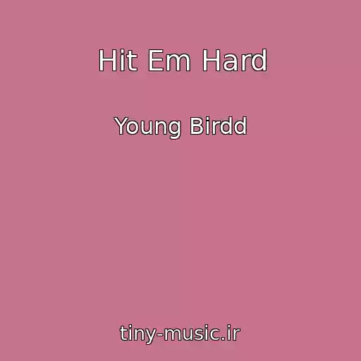 کاور آهنگ Hit Em Hard از Young Birdd