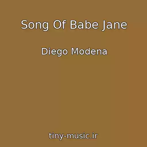 کاور آهنگ Song Of Babe Jane از Diego Modena