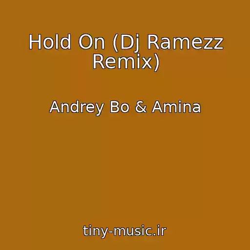 کاور آهنگ Hold On (Dj Ramezz Remix) از Andrey Bo & Amina