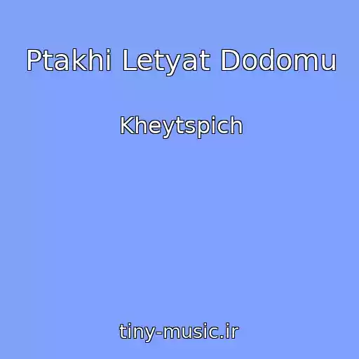 کاور آهنگ Ptakhi Letyat Dodomu از Kheytspіch