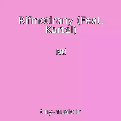 کاور آهنگ Rifmotirany (Feat. Kartel) از Ntl