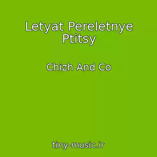 کاور آهنگ Letyat Pereletnye Ptitsy از Chizh And Co