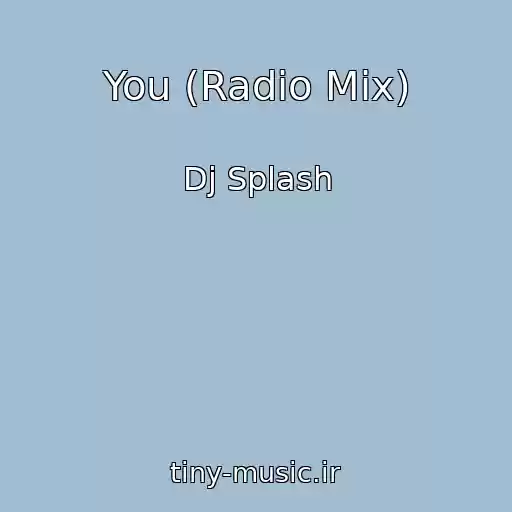 کاور آهنگ You (Radio Mix) از Dj Splash
