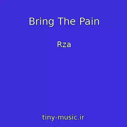 کاور آهنگ Bring The Pain از Rza