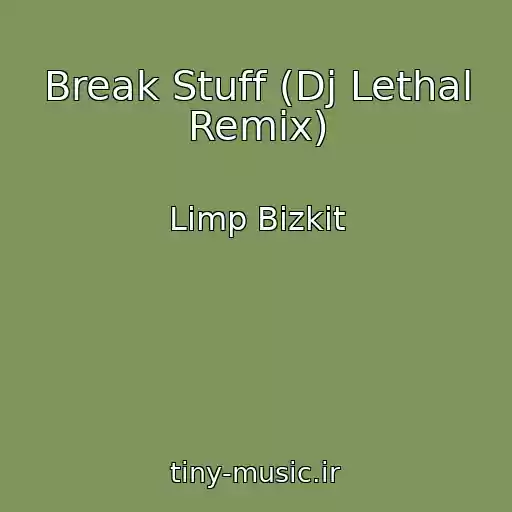 کاور آهنگ Break Stuff (Dj Lethal Remix) از Limp Bizkit