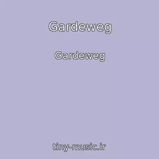کاور آهنگ Gardeweg از Gardeweg