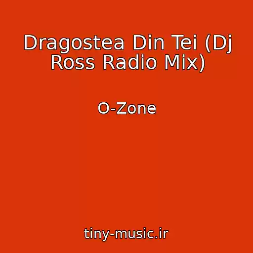 کاور آهنگ Dragostea Din Tei (Dj Ross Radio Mix) از O-Zone
