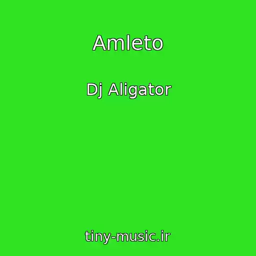 کاور آهنگ Amleto از Dj Aligator