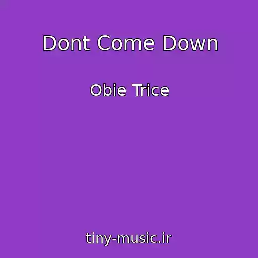 کاور آهنگ Dont Come Down از Obie Trice