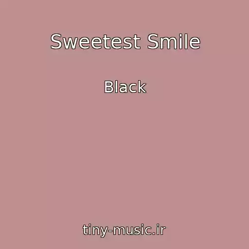 کاور آهنگ Sweetest Smile از Black