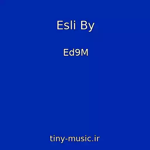 کاور آهنگ Esli By از Ed9M