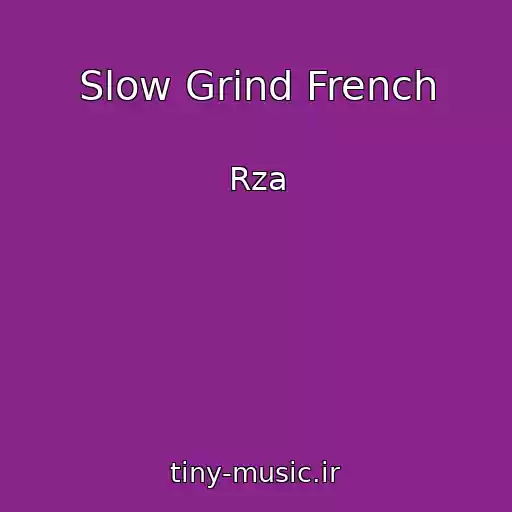کاور آهنگ Slow Grind French از Rza