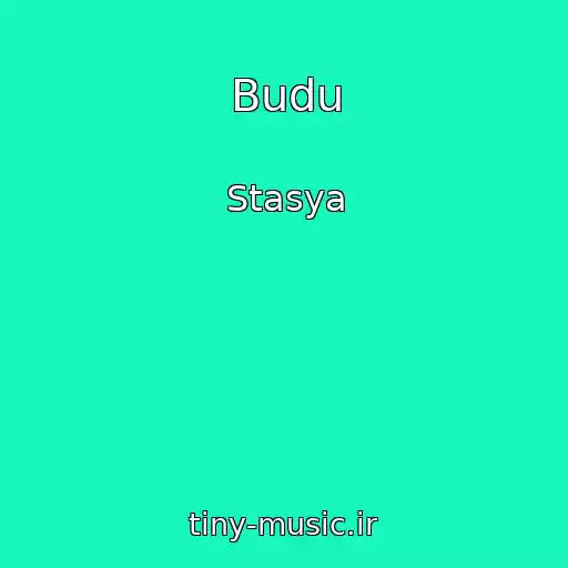 کاور آهنگ Budu از Stasya