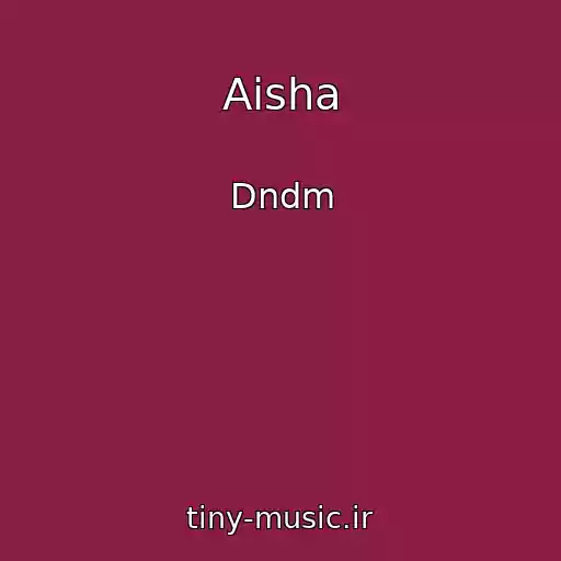 کاور آهنگ Aisha از Dndm