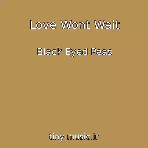 کاور آهنگ Love Wont Wait از Black Eyed Peas