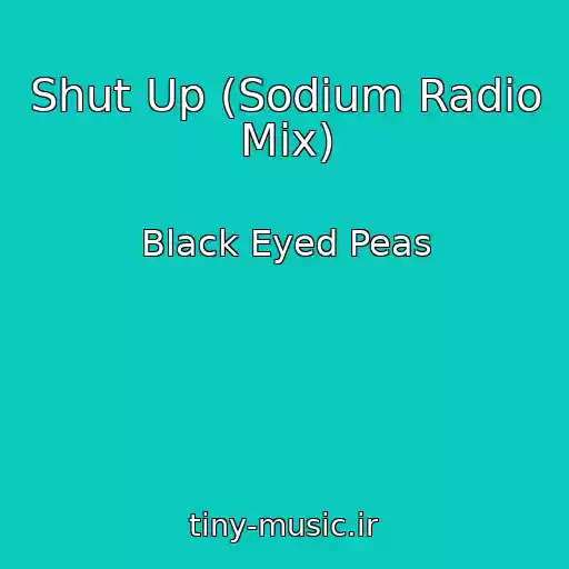کاور آهنگ Shut Up (Sodium Radio Mix) از Black Eyed Peas