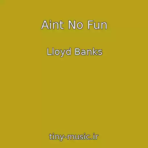 کاور آهنگ Aint No Fun از Lloyd Banks