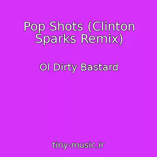 کاور آهنگ Pop Shots (Clinton Sparks Remix) از Ol Dirty Bastard