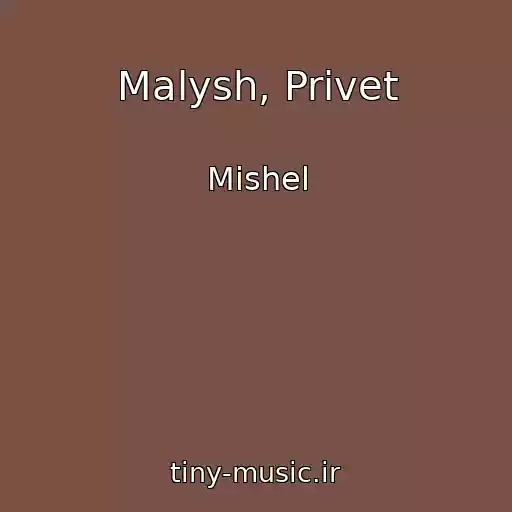 کاور آهنگ Malysh, Privet از Mishel