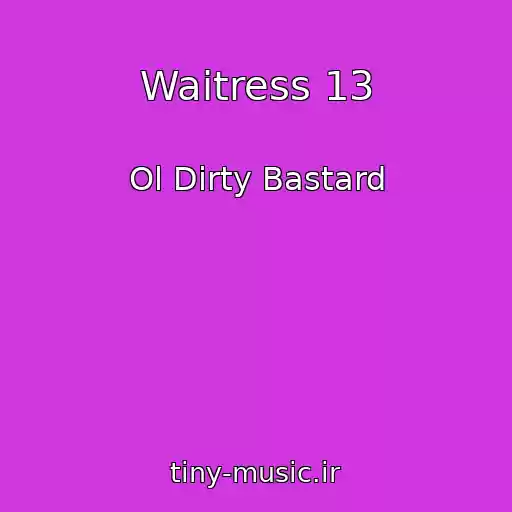 کاور آهنگ Waitress 13 از Ol Dirty Bastard