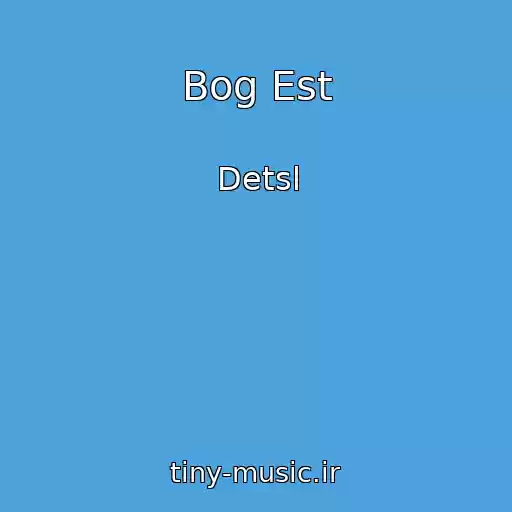 کاور آهنگ Bog Est از Detsl