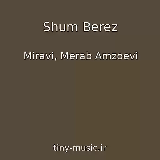 کاور آهنگ Shum Berez از Miravi, Merab Amzoevi