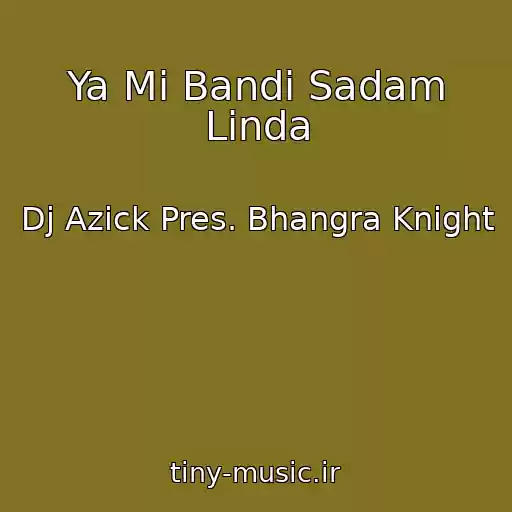 کاور آهنگ Ya Mi Bandi Sadam Linda از Dj Azick Pres. Bhangra Knight