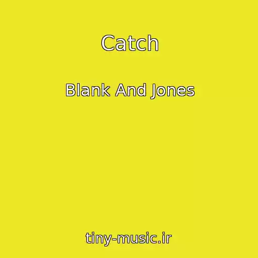 کاور آهنگ Catch از Blank And Jones