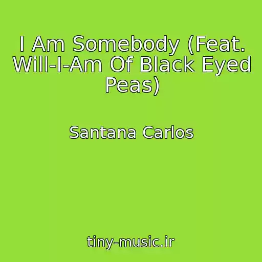 کاور آهنگ I Am Somebody (Feat. Will-I-Am Of Black Eyed Peas) از Santana Carlos