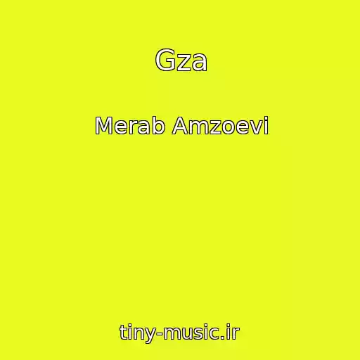 کاور آهنگ Gza از Merab Amzoevi