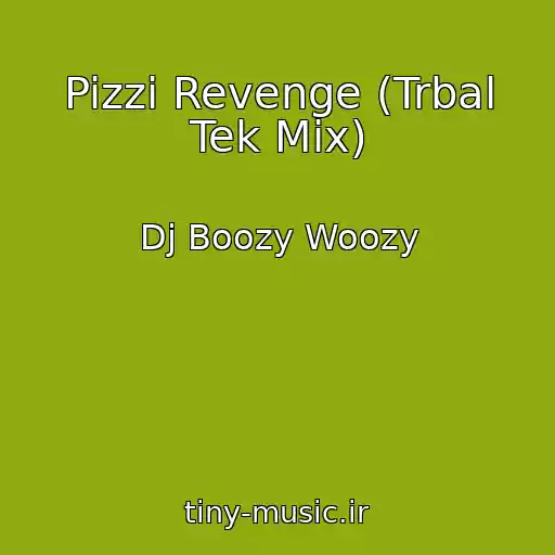 کاور آهنگ Pizzi Revenge (Trbal Tek Mix) از Dj Boozy Woozy