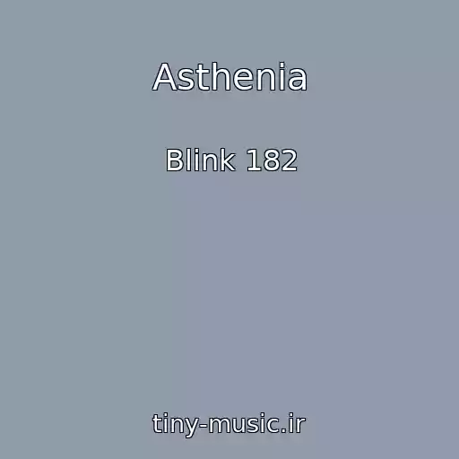 کاور آهنگ Asthenia از Blink 182