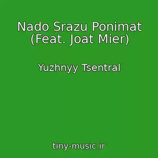 کاور آهنگ Nado Srazu Ponimat (Feat. Joat Mier) از Yuzhnyy Tsentral
