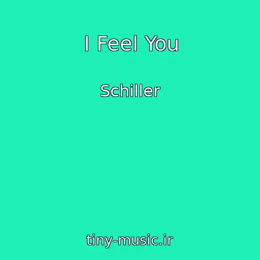 کاور آهنگ I Feel You از Schiller