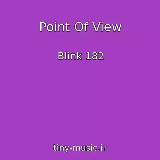 کاور آهنگ Point Of View از Blink 182
