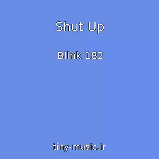 کاور آهنگ Shut Up از Blink 182