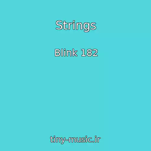 کاور آهنگ Strings از Blink 182
