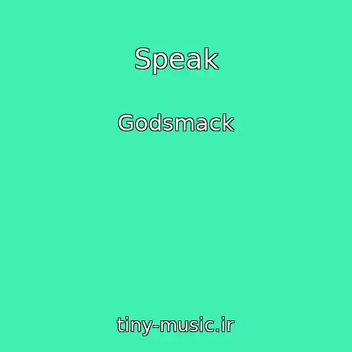 کاور آهنگ Speak از Godsmack