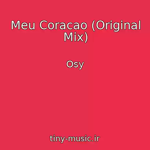 کاور آهنگ Meu Coracao (Original Mix) از Osy