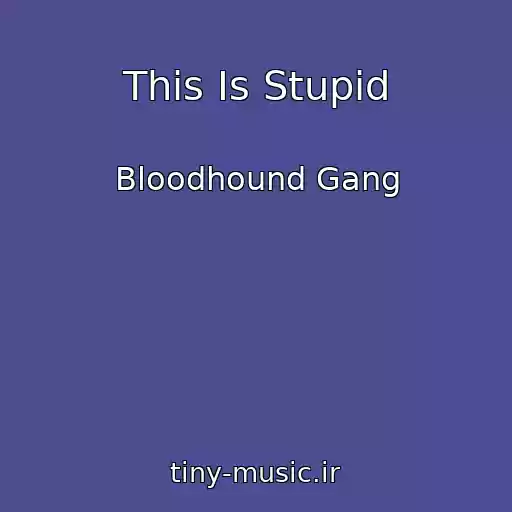 کاور آهنگ This Is Stupid از Bloodhound Gang
